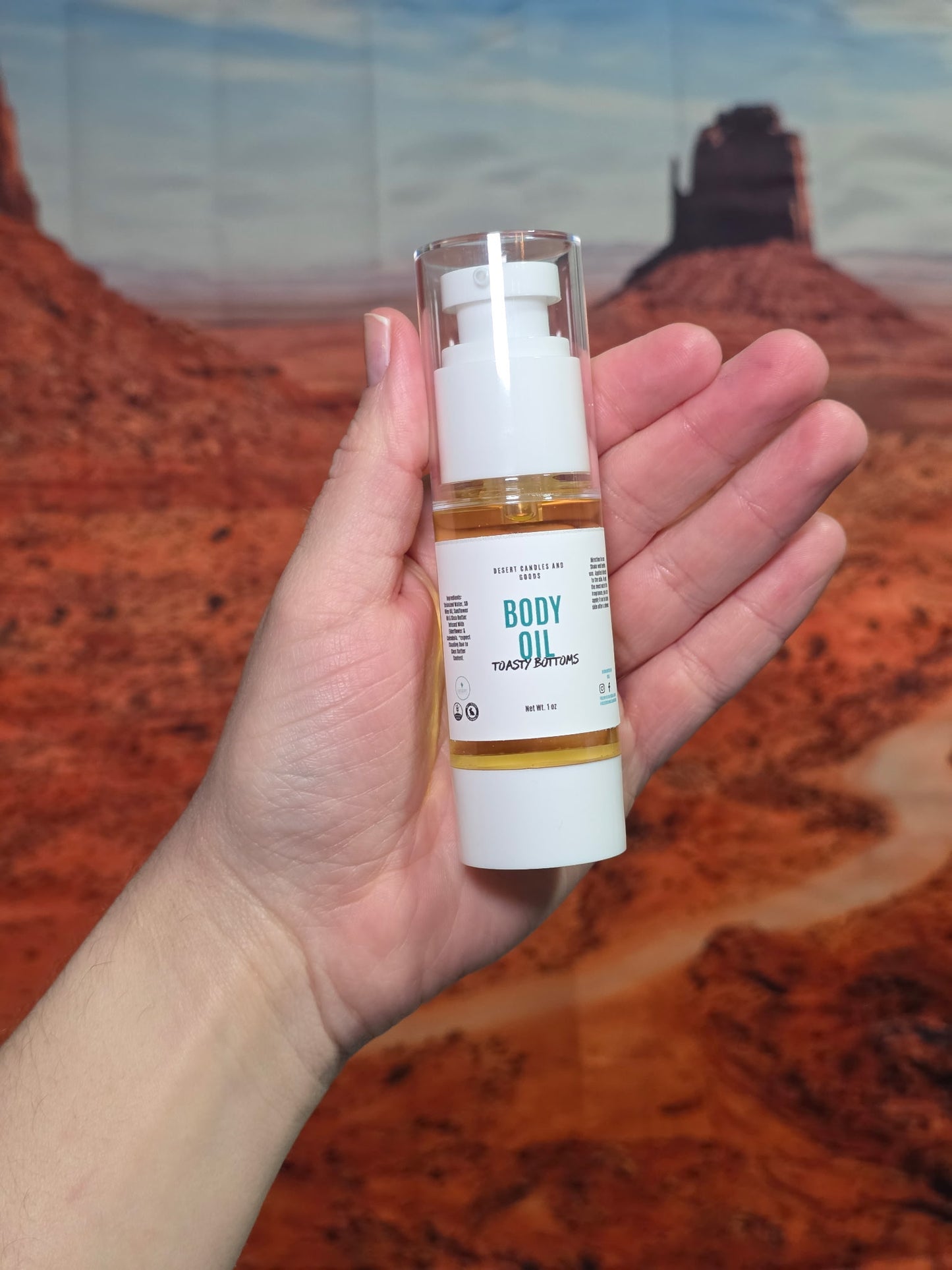 1 oz Travel Body Oil