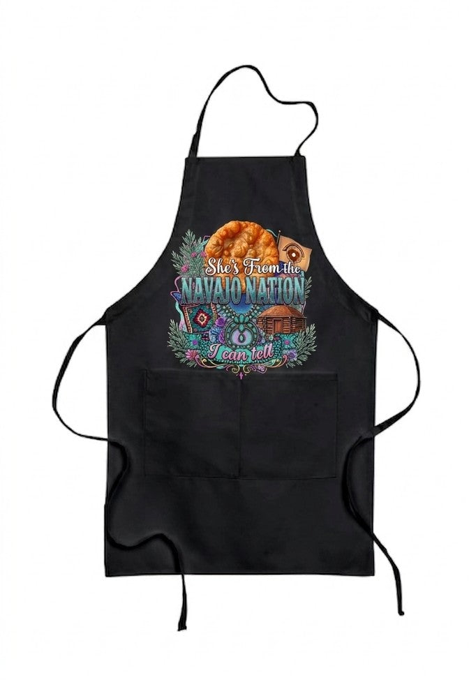 She's from the Navajo Nation Apron