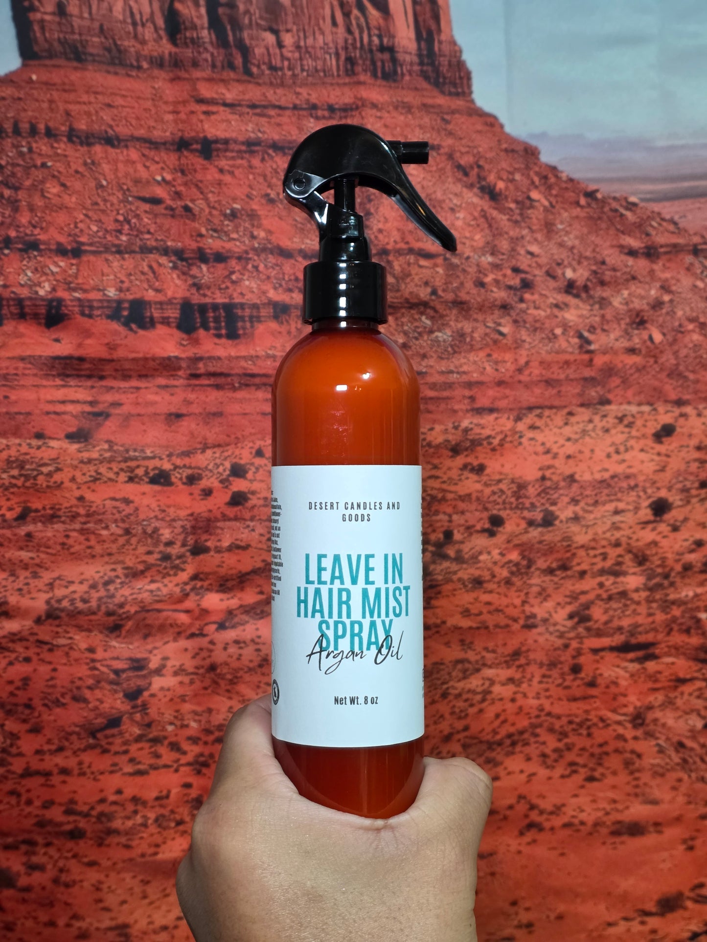 Leave-In Hair Mist Spray with Argan Oil