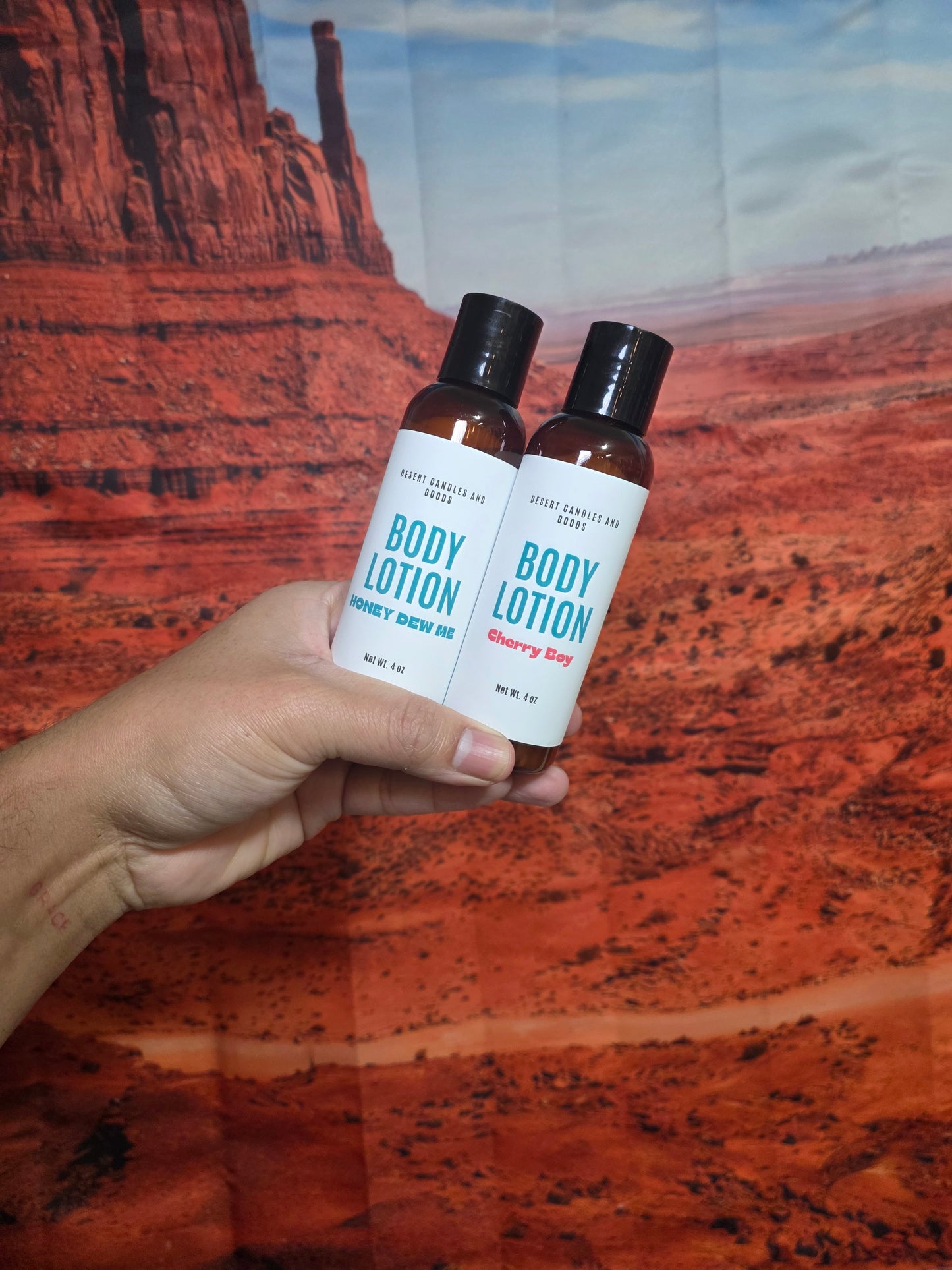 4oz Organic Drench The Desert Body Lotion