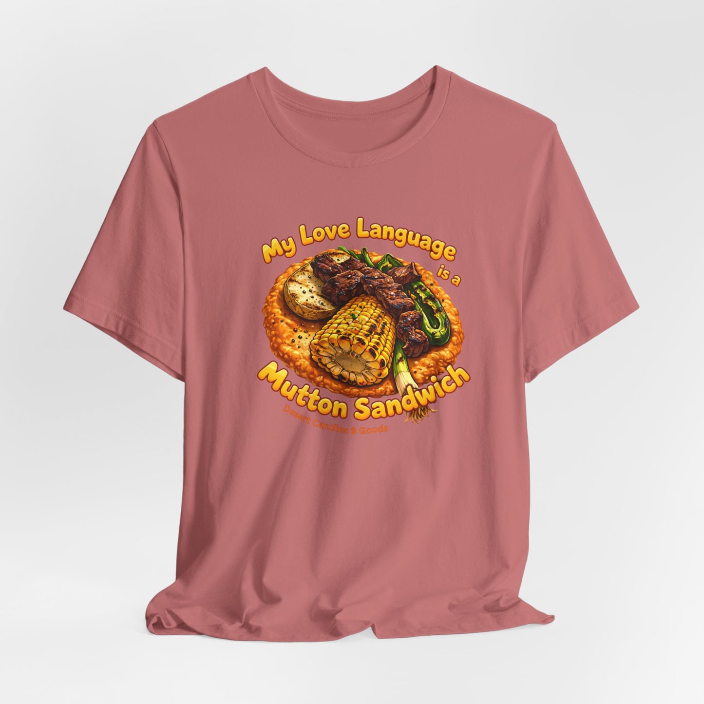BELLA CANVAS-Turquoise Love Heart T-Shirt — "My Love Language is Turquoise" Graphic Tee