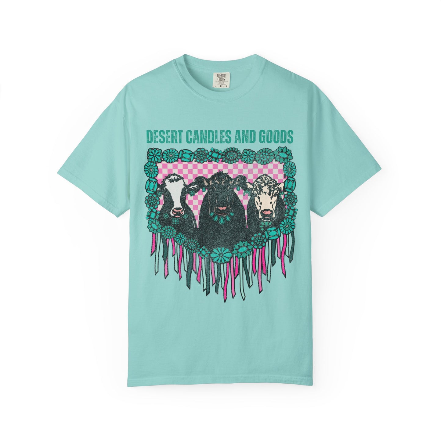 Cow Unisex Garment-Dyed T-shirt