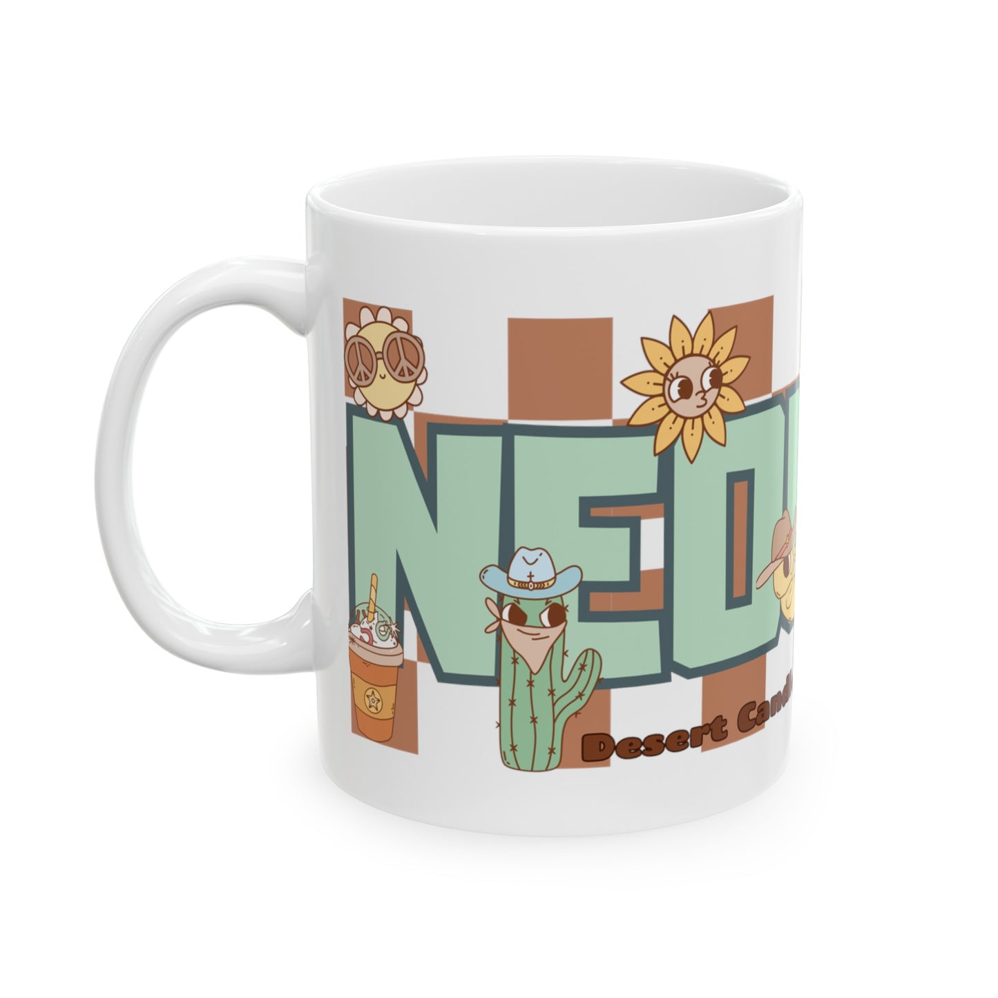 NEEOOUUGHHH Ceramic Mug, 11oz