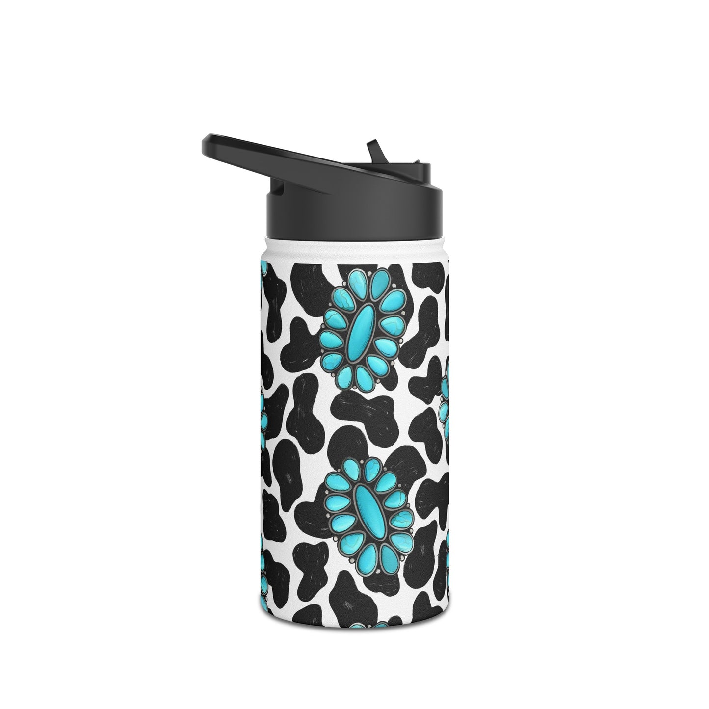 Turquoise love Stainless Steel Water Bottle