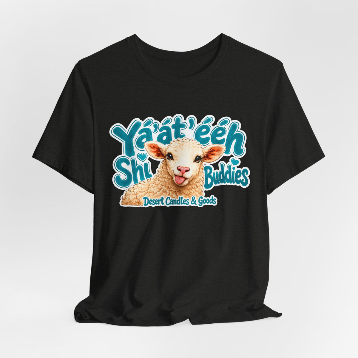 Ya'at'éeh Shi Buddies Tee — Cute Desert Lamb Graphic T-Shirt