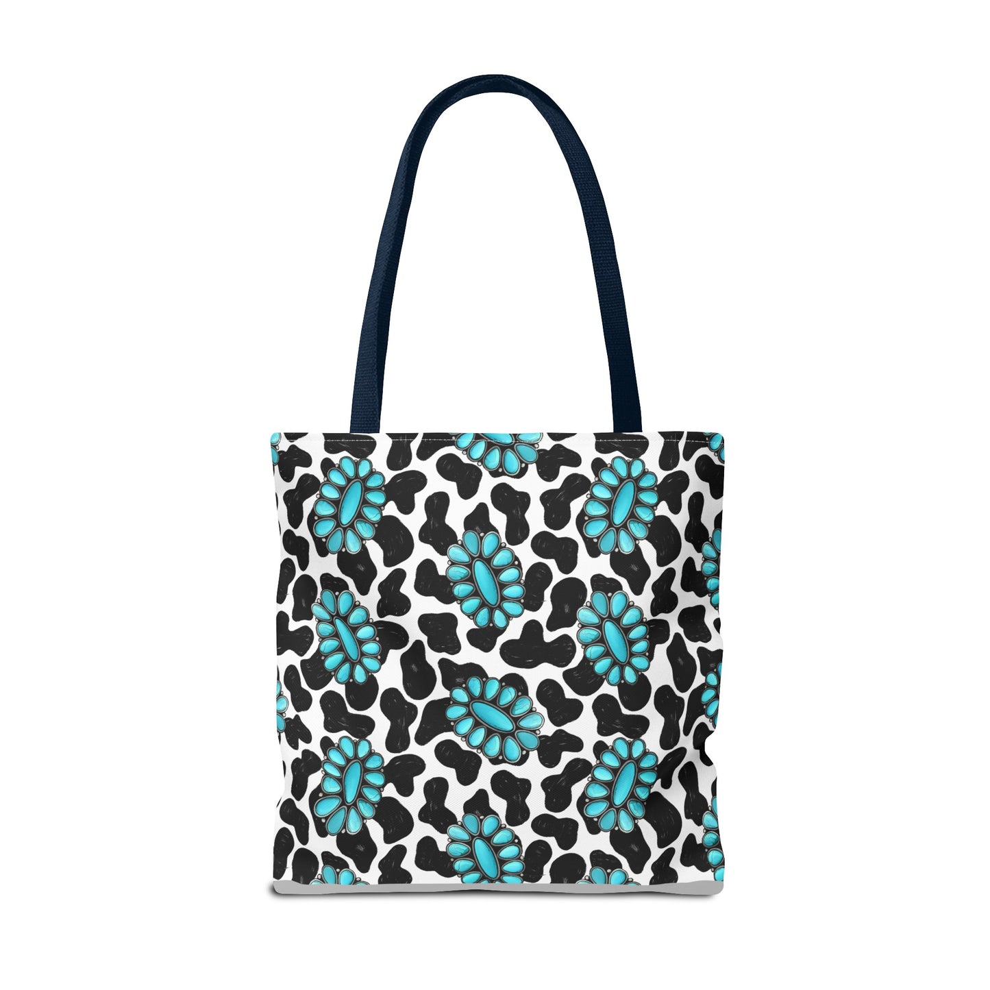 Turquoise Love Tote Bag