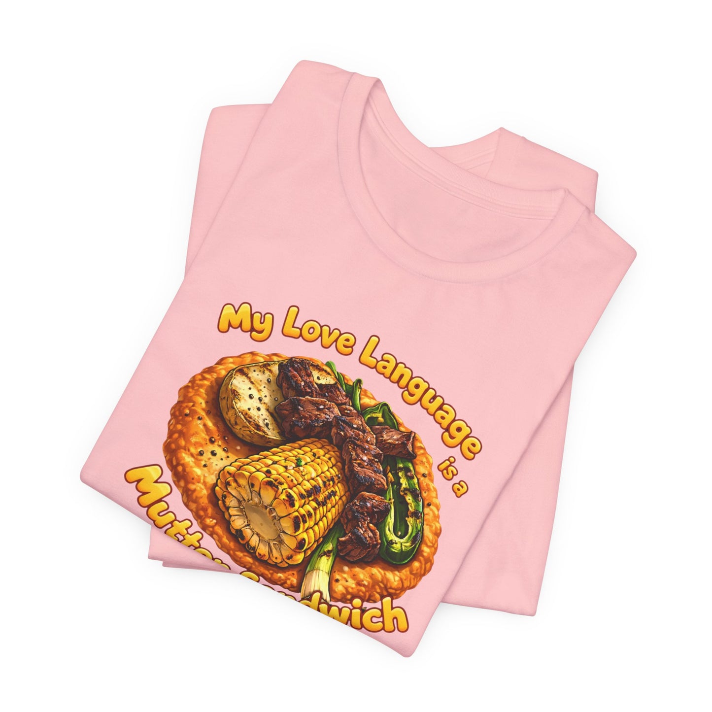 BELLA CANVAS-Turquoise Love Heart T-Shirt — "My Love Language is Turquoise" Graphic Tee