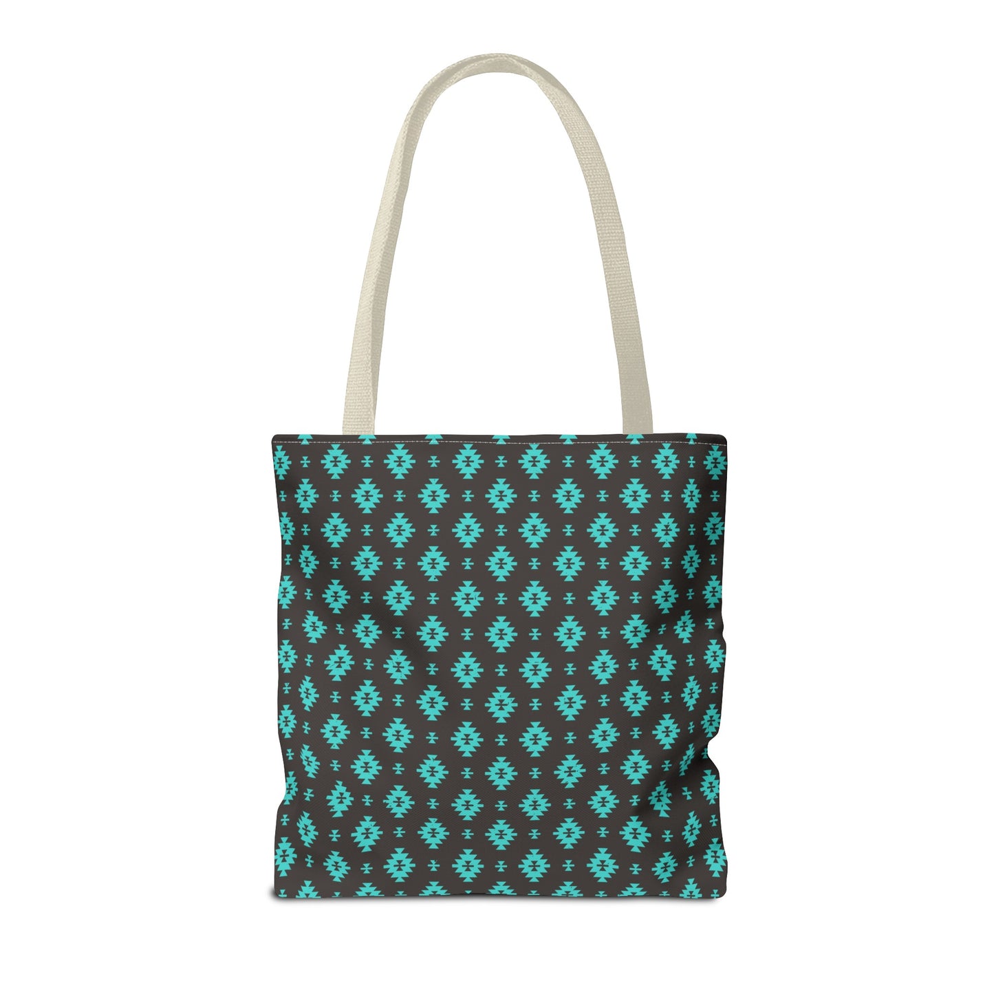 Turquoise Design Tote Bag