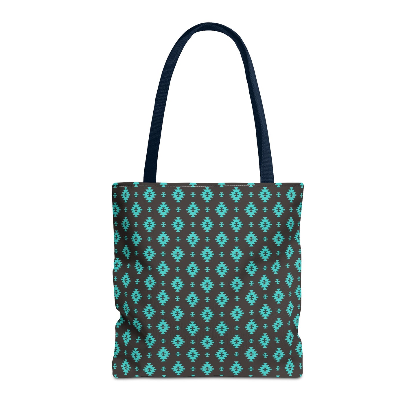 Turquoise Design Tote Bag