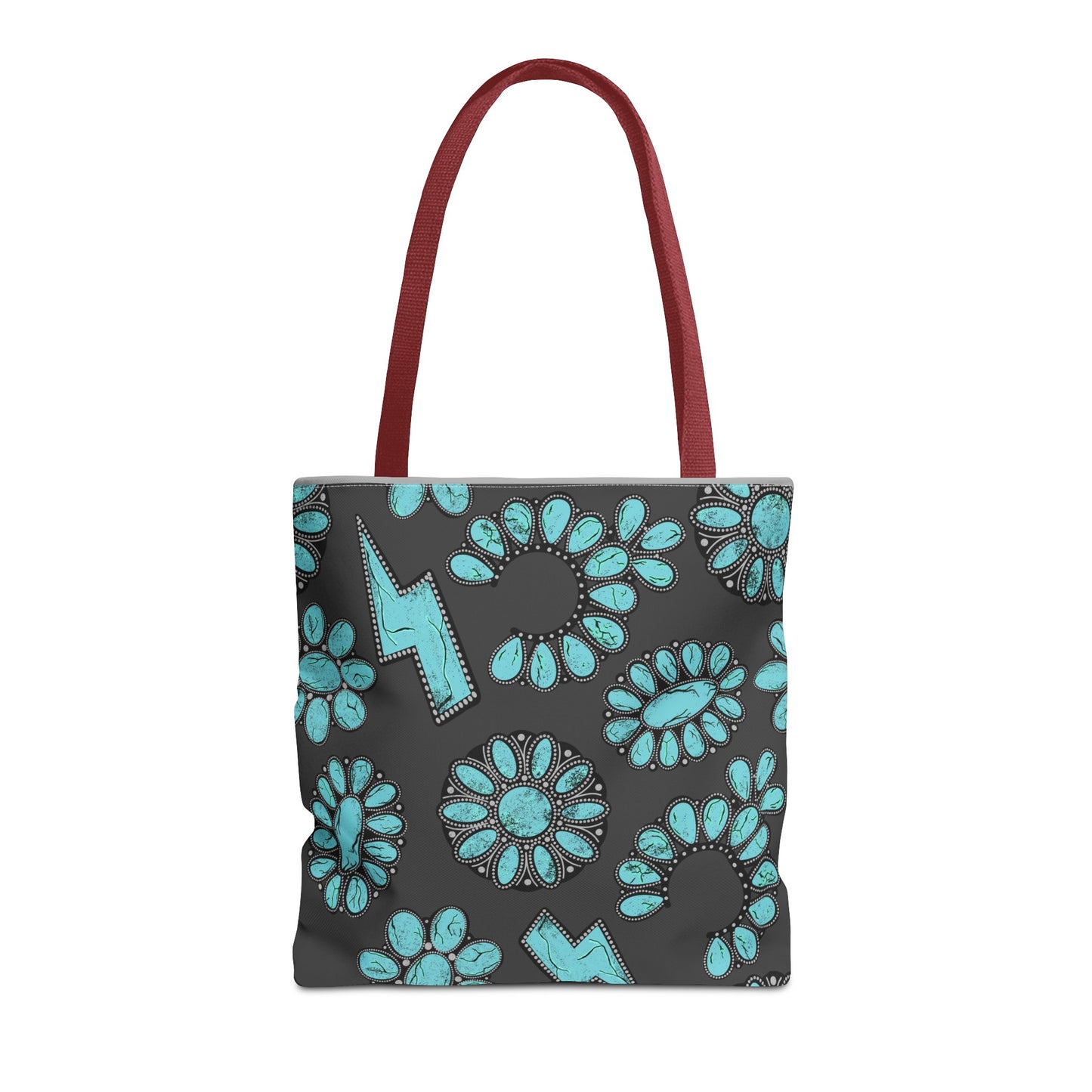 Turquoise Junkie Tote Bag