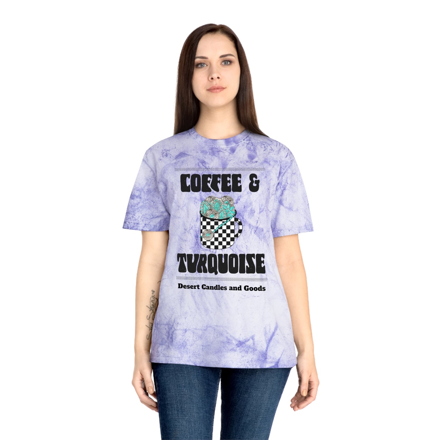 Unisex Color Blast T-Shirt Coffee