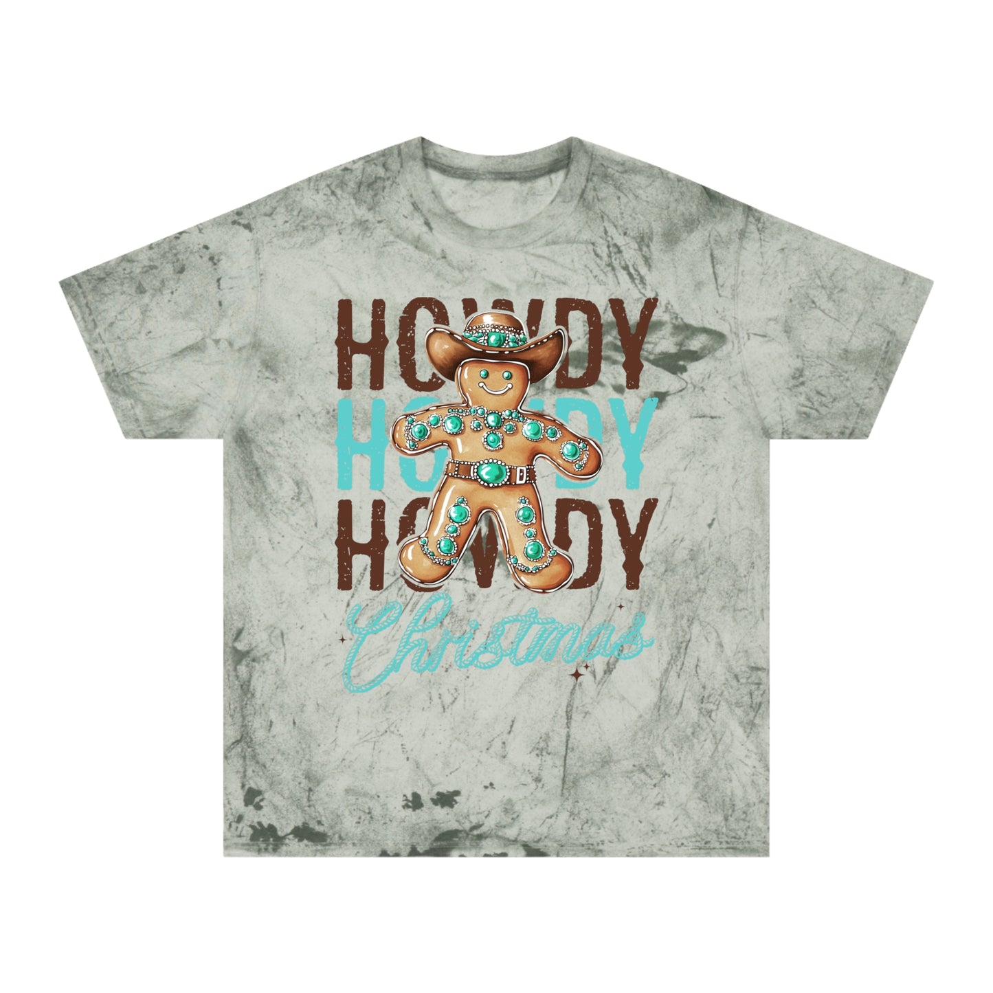 Unisex Color Blast T-Shirt Gingerbread