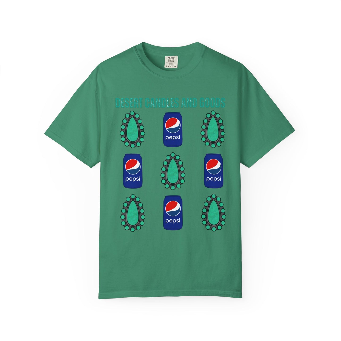Soda Pepsi Turquoise T-Shirt