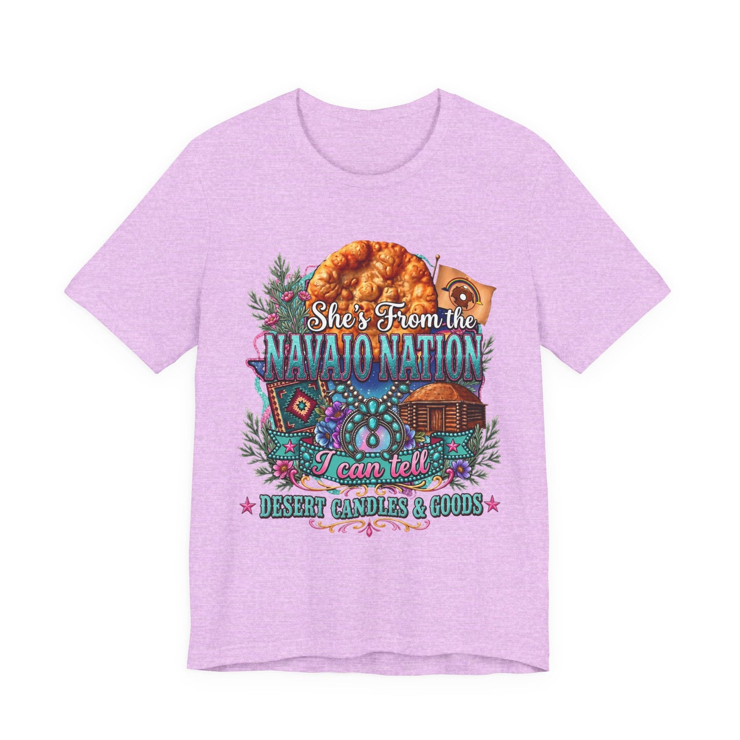She's From the Navajo Nation T-Shirt — Native Pride Graphic Tee