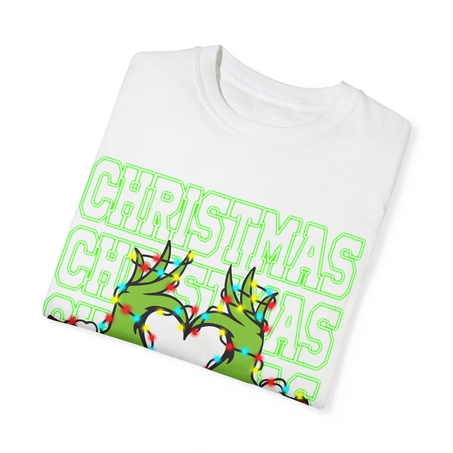 Unisex Garment-Dyed T-shirt Christmas