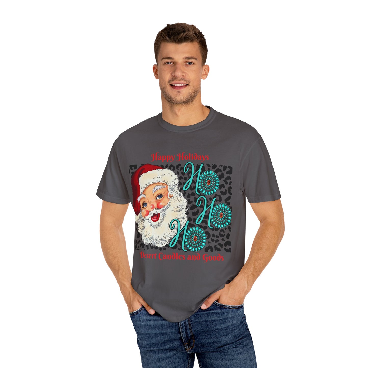 Unisex Garment-Dyed T-shirt Santa Baby