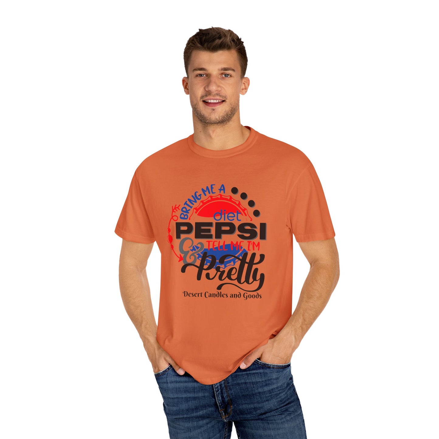 Unisex Garment-Dyed T-shirt Diet Pepsi