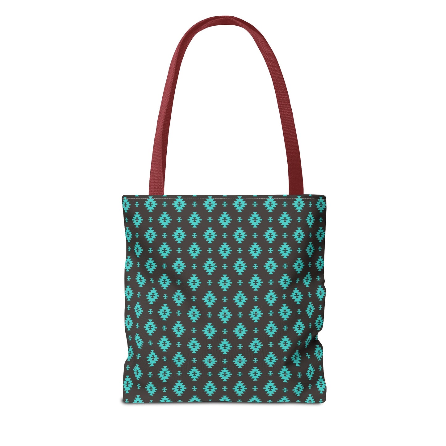 Turquoise Design Tote Bag