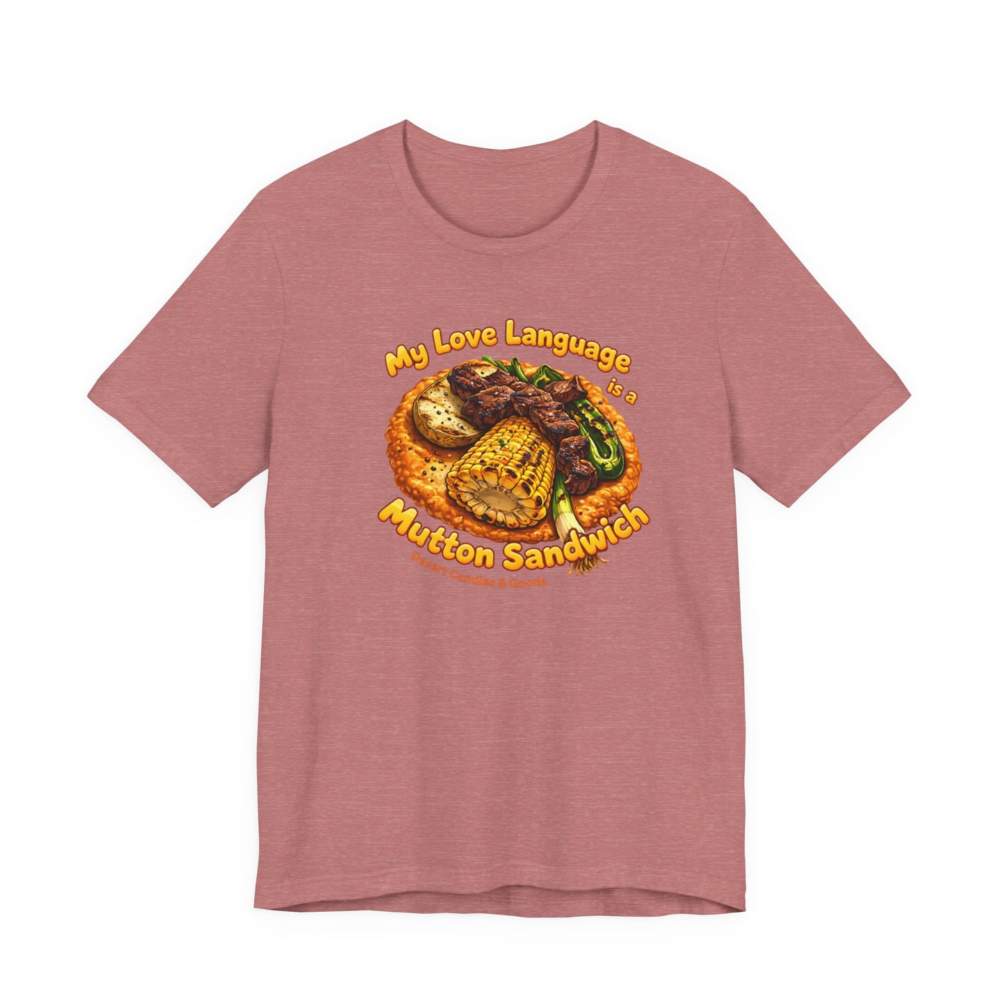 BELLA CANVAS-Turquoise Love Heart T-Shirt — "My Love Language is Turquoise" Graphic Tee