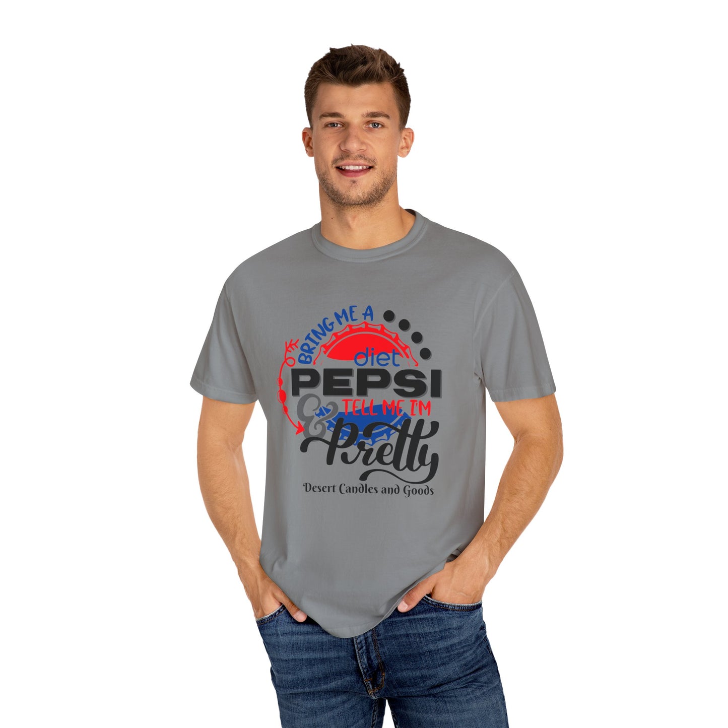 Unisex Garment-Dyed T-shirt Diet Pepsi