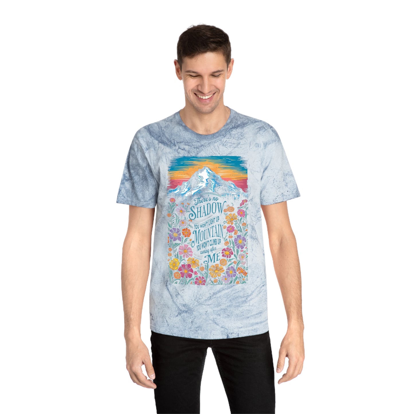 Unisex Color Blast T-Shirt Shadow