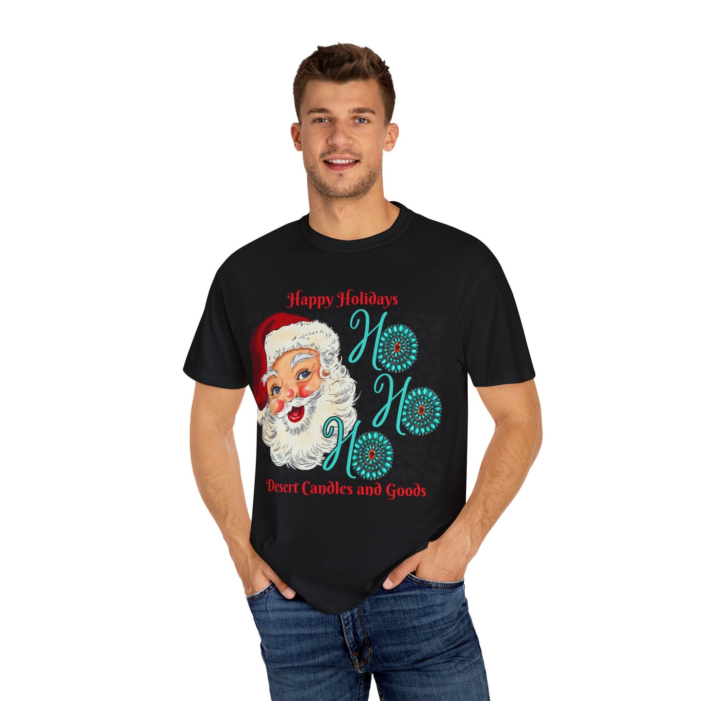 Unisex Garment-Dyed T-shirt Santa Baby