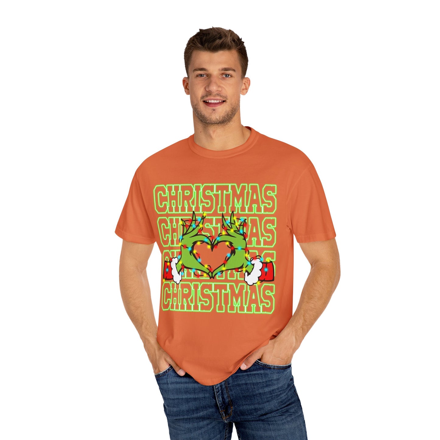 Unisex Garment-Dyed T-shirt Christmas