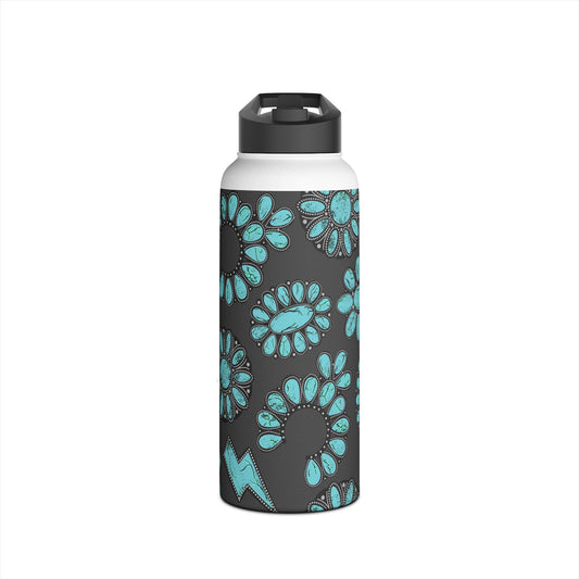 Turquoise Junkie Stainless Steel Water Bottle