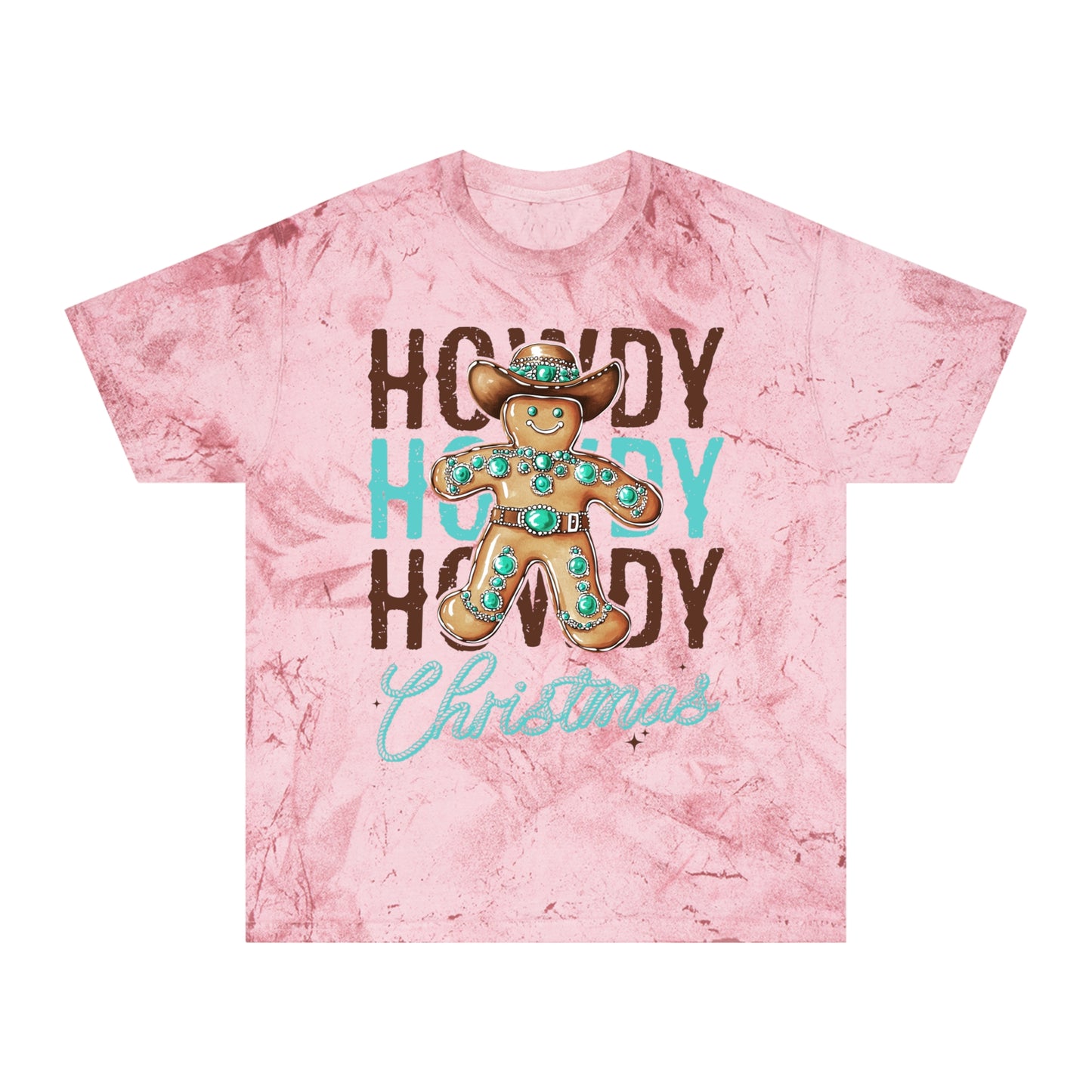 Unisex Color Blast T-Shirt Gingerbread