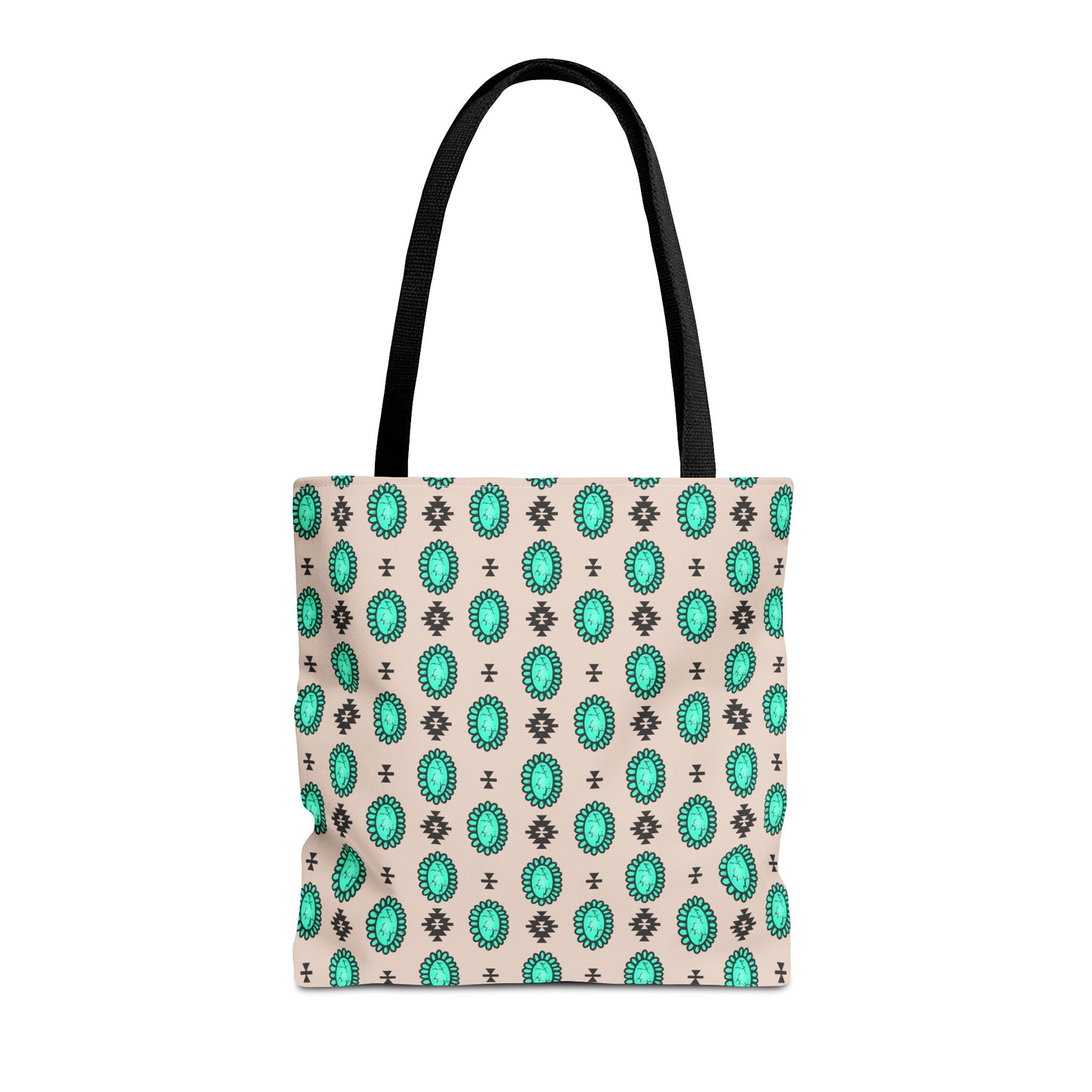 Turquoise Me Down Tote Bag