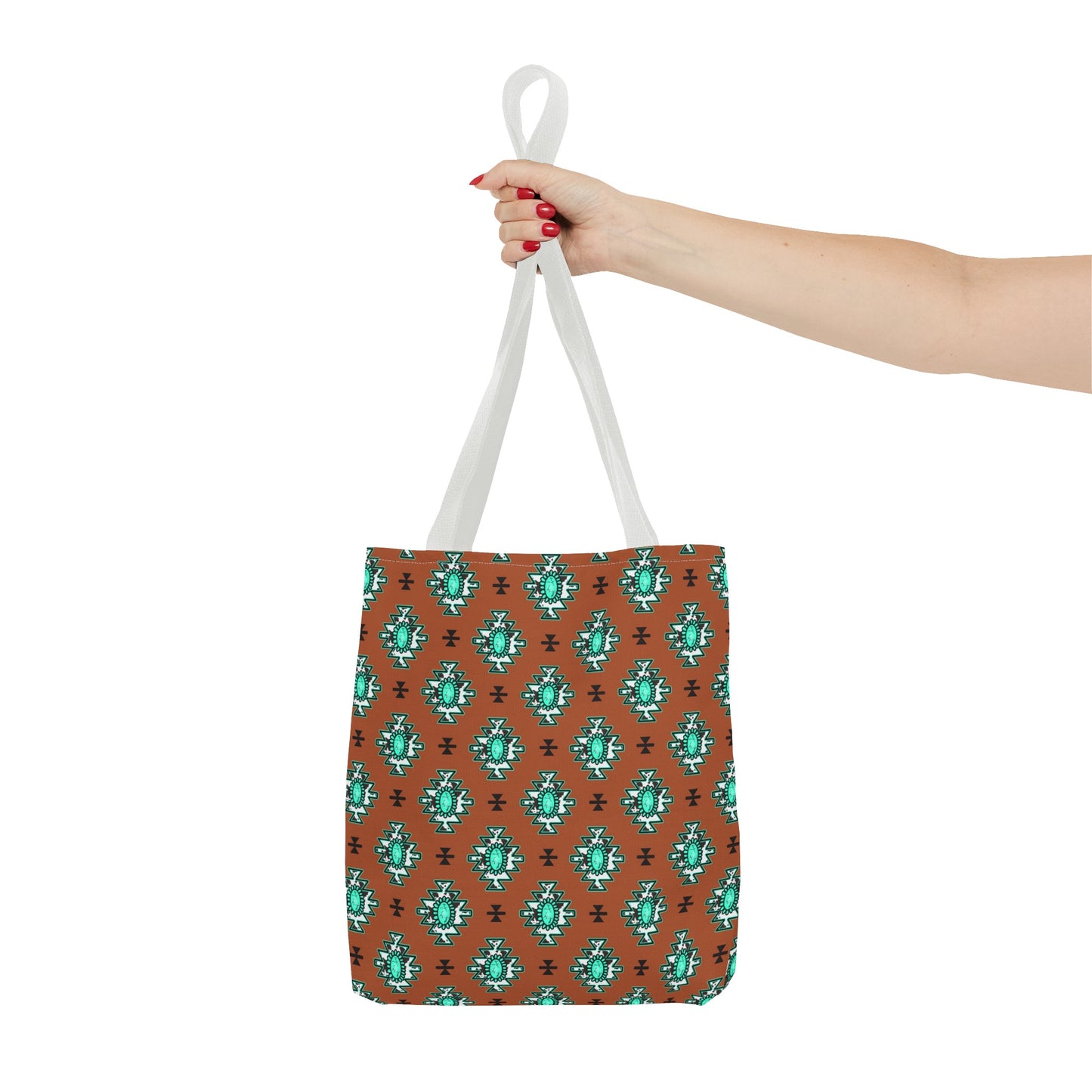 Brownie Turquoise Love Tote Bag