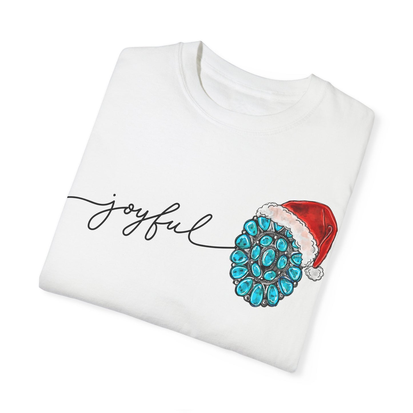 Unisex Garment-Dyed T-shirt Joyful