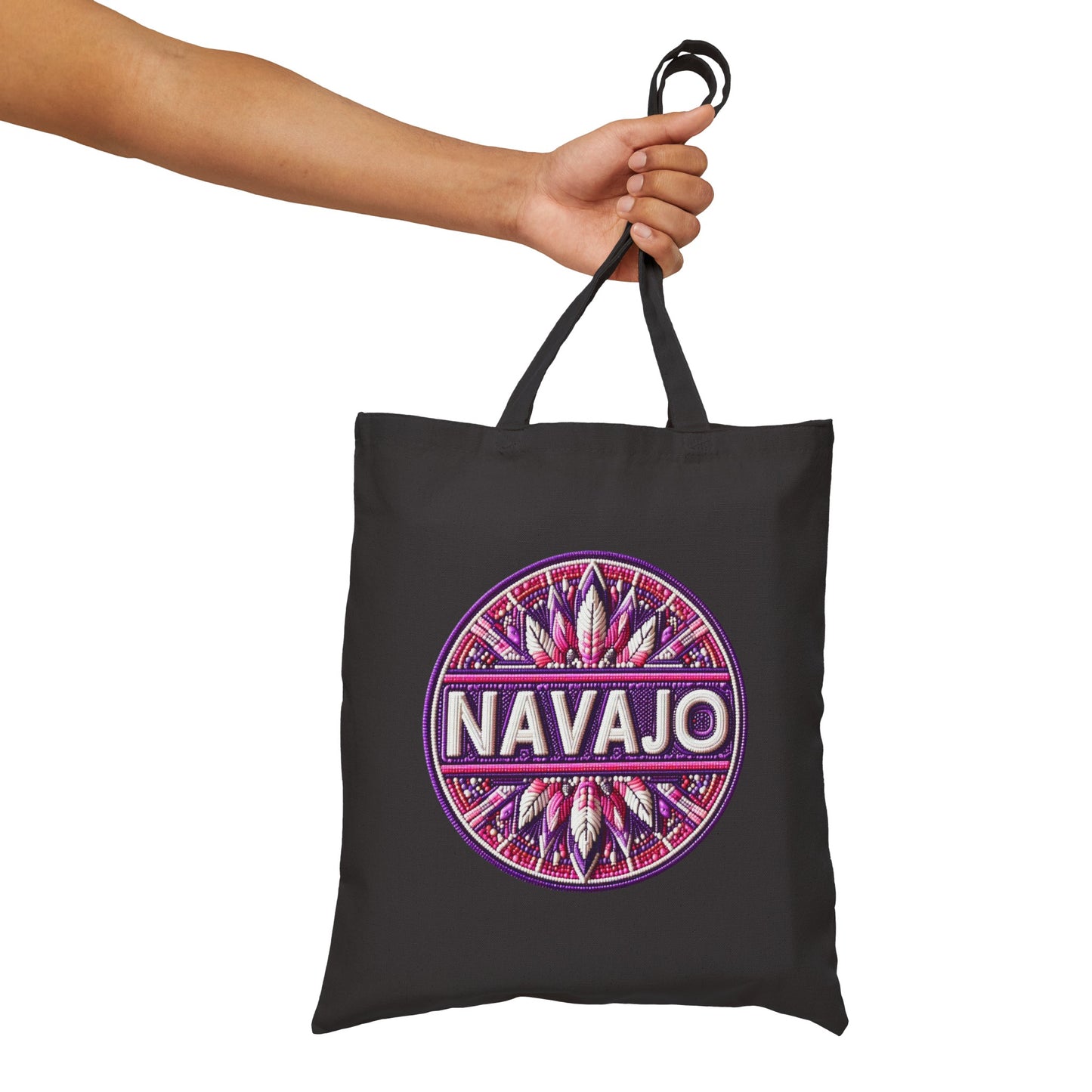 Navajo Cotton Canvas Tote Bag