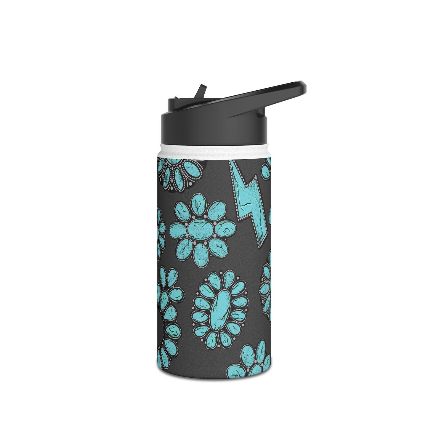 Turquoise Junkie Stainless Steel Water Bottle