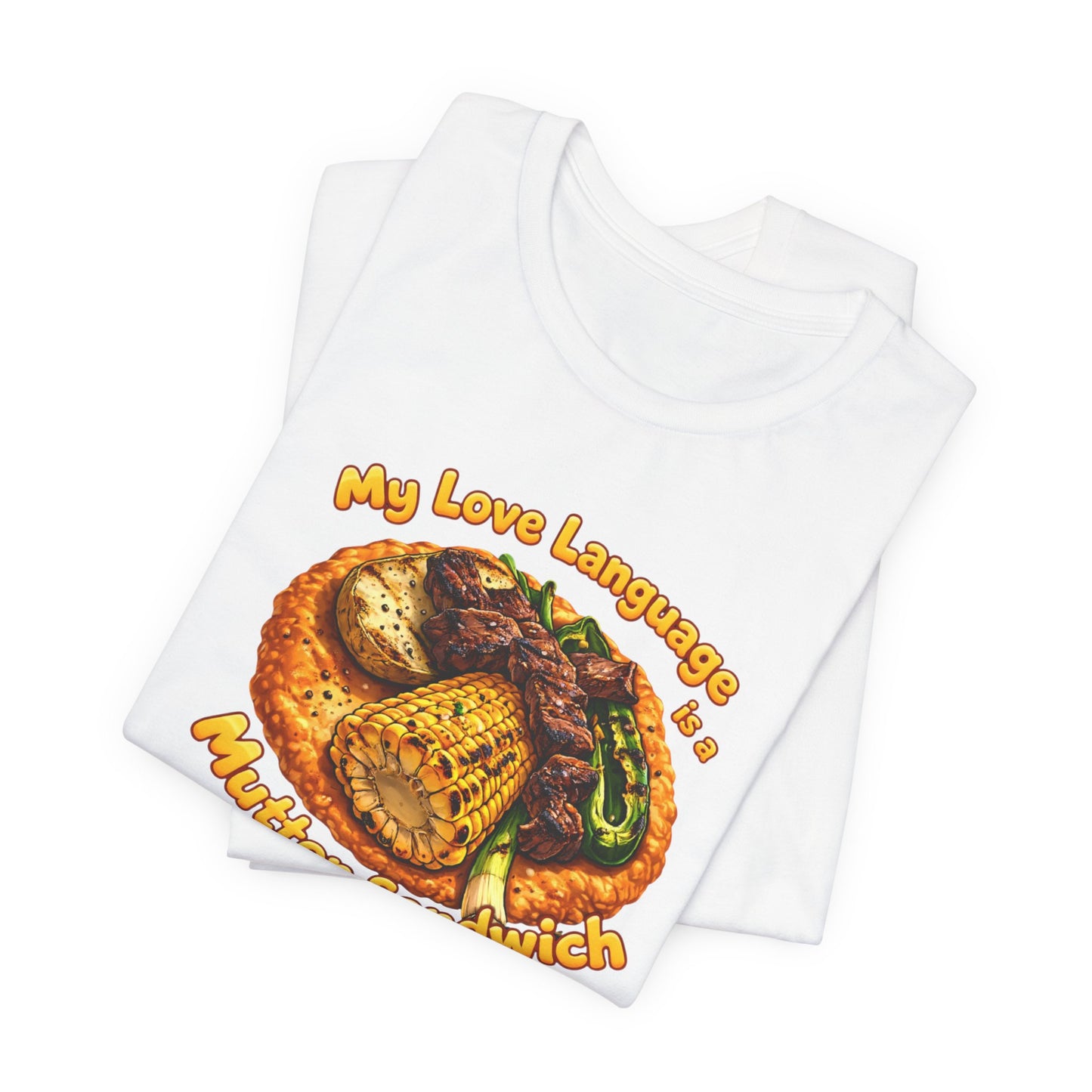 BELLA CANVAS-Turquoise Love Heart T-Shirt — "My Love Language is Turquoise" Graphic Tee