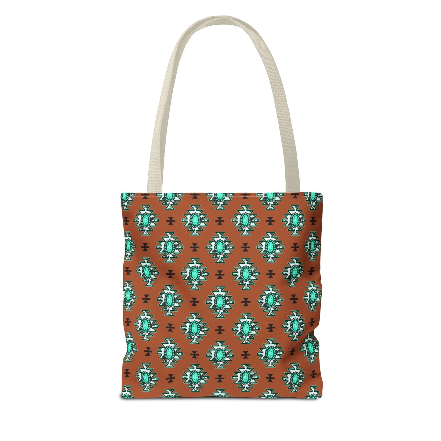 Brownie Turquoise Love Tote Bag