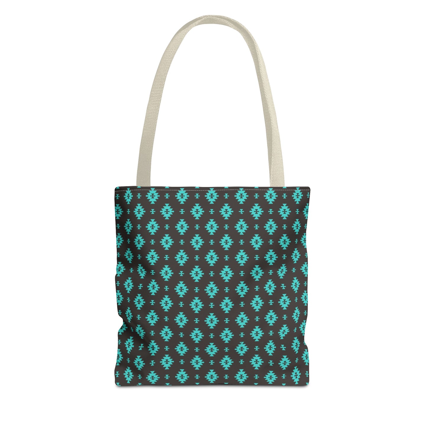 Turquoise Design Tote Bag