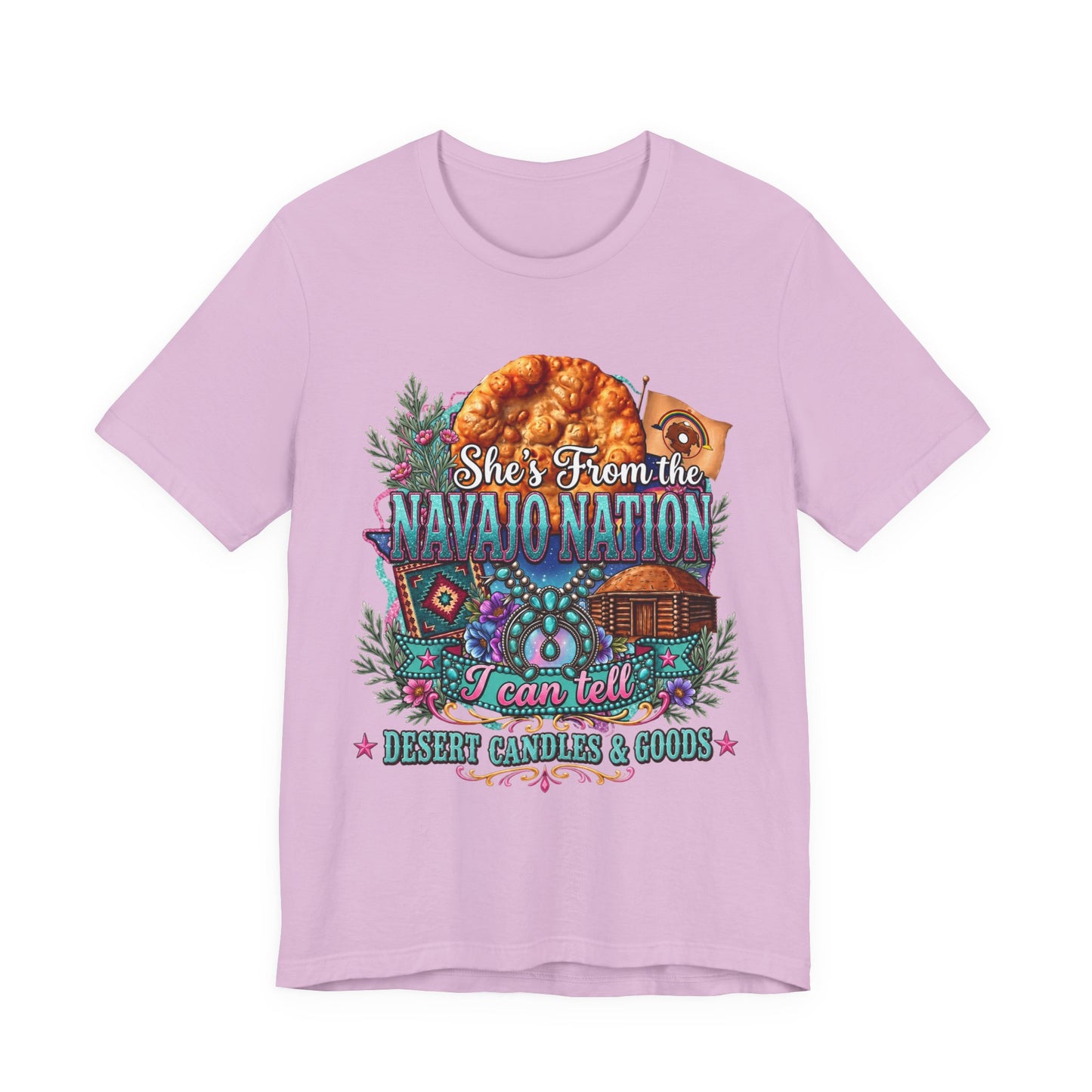 She's From the Navajo Nation T-Shirt — Native Pride Graphic Tee