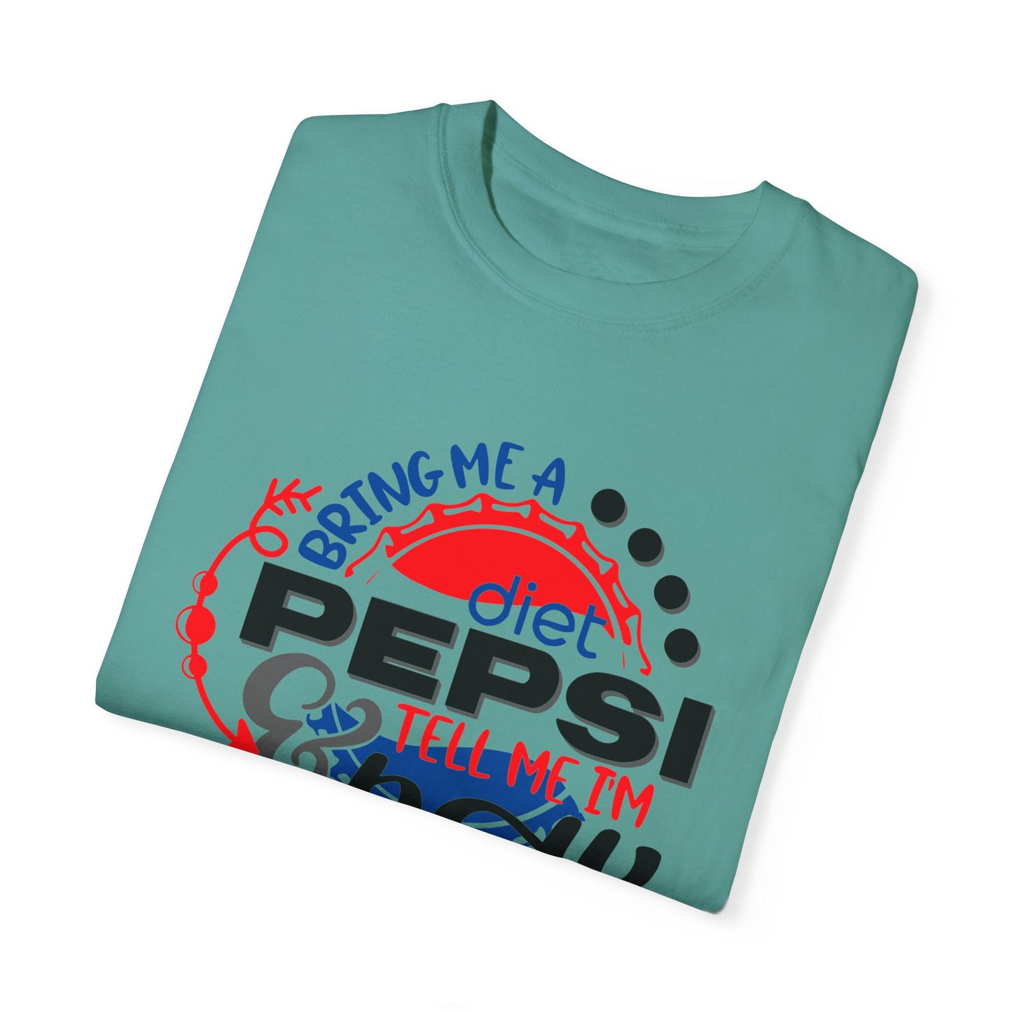 Unisex Garment-Dyed T-shirt Diet Pepsi