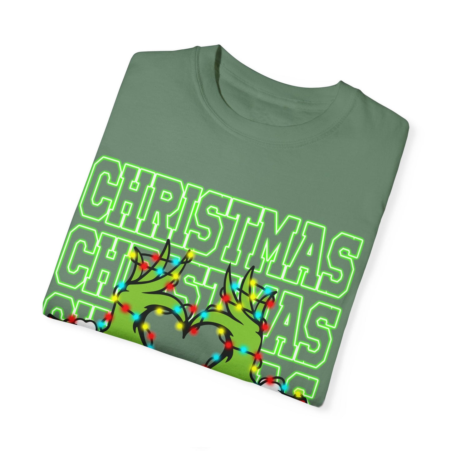 Unisex Garment-Dyed T-shirt Christmas