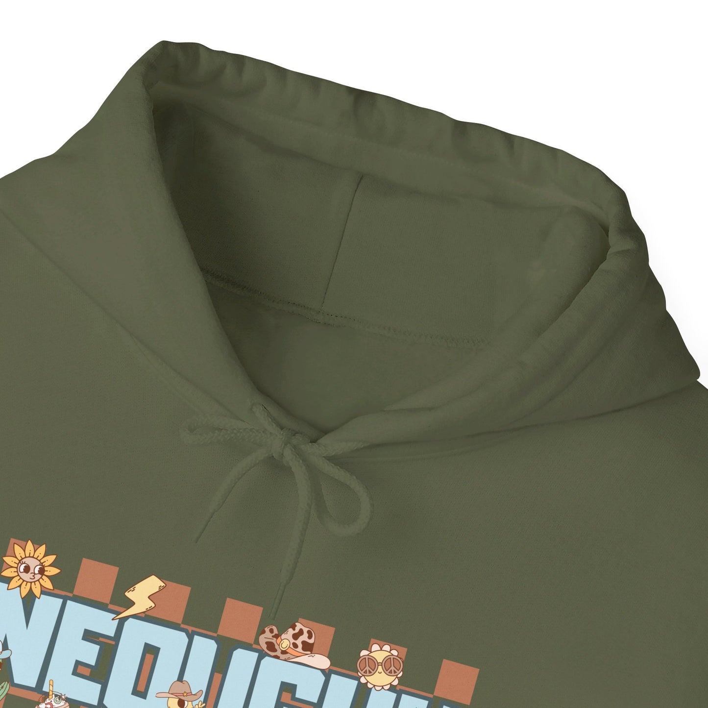 NEEOOUGGHH Unisex Hooded Sweatshirt