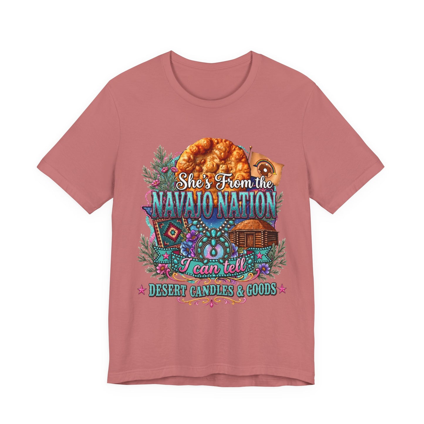 She's From the Navajo Nation T-Shirt — Native Pride Graphic Tee