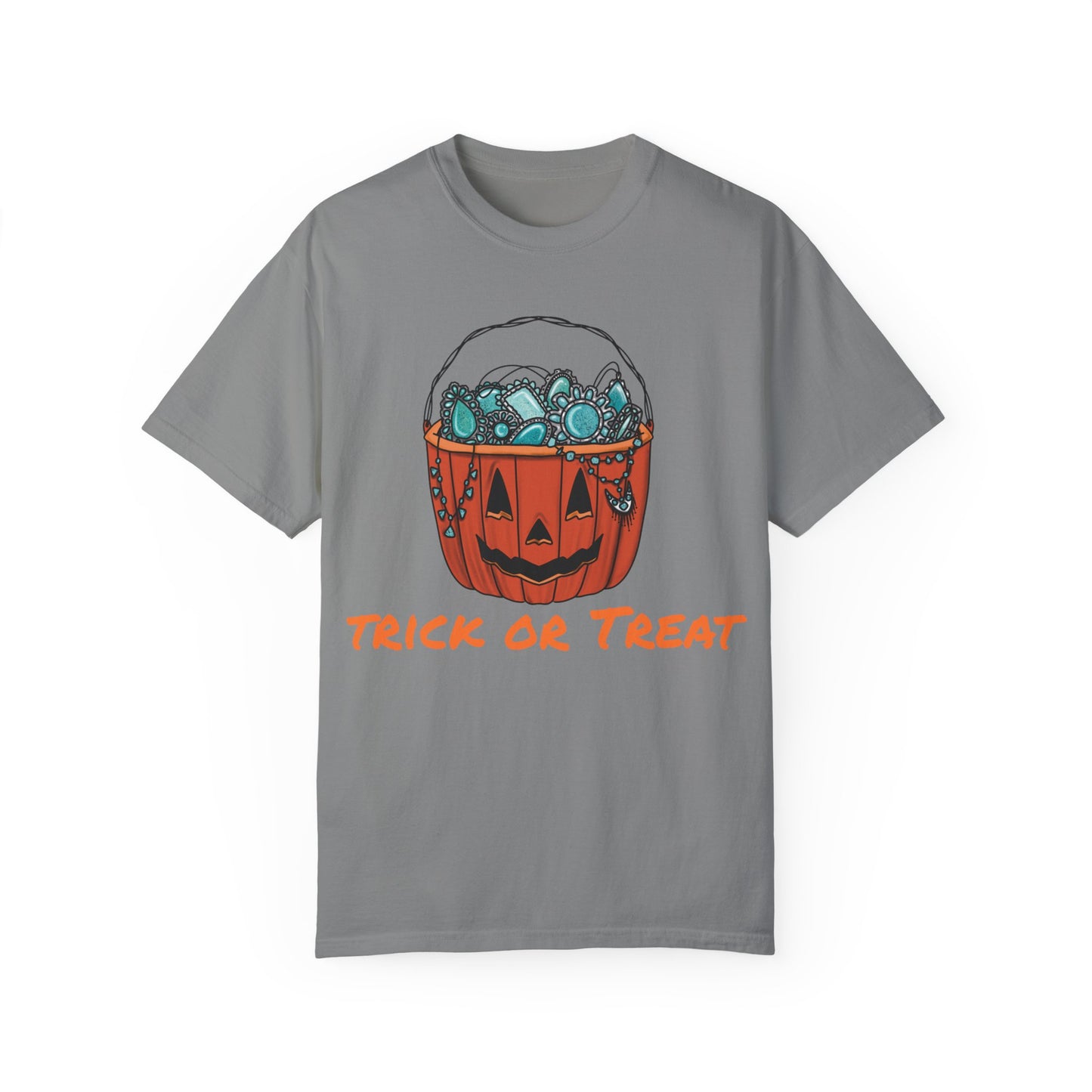 Unisex Garment-Dyed T-shirt Pumpkin