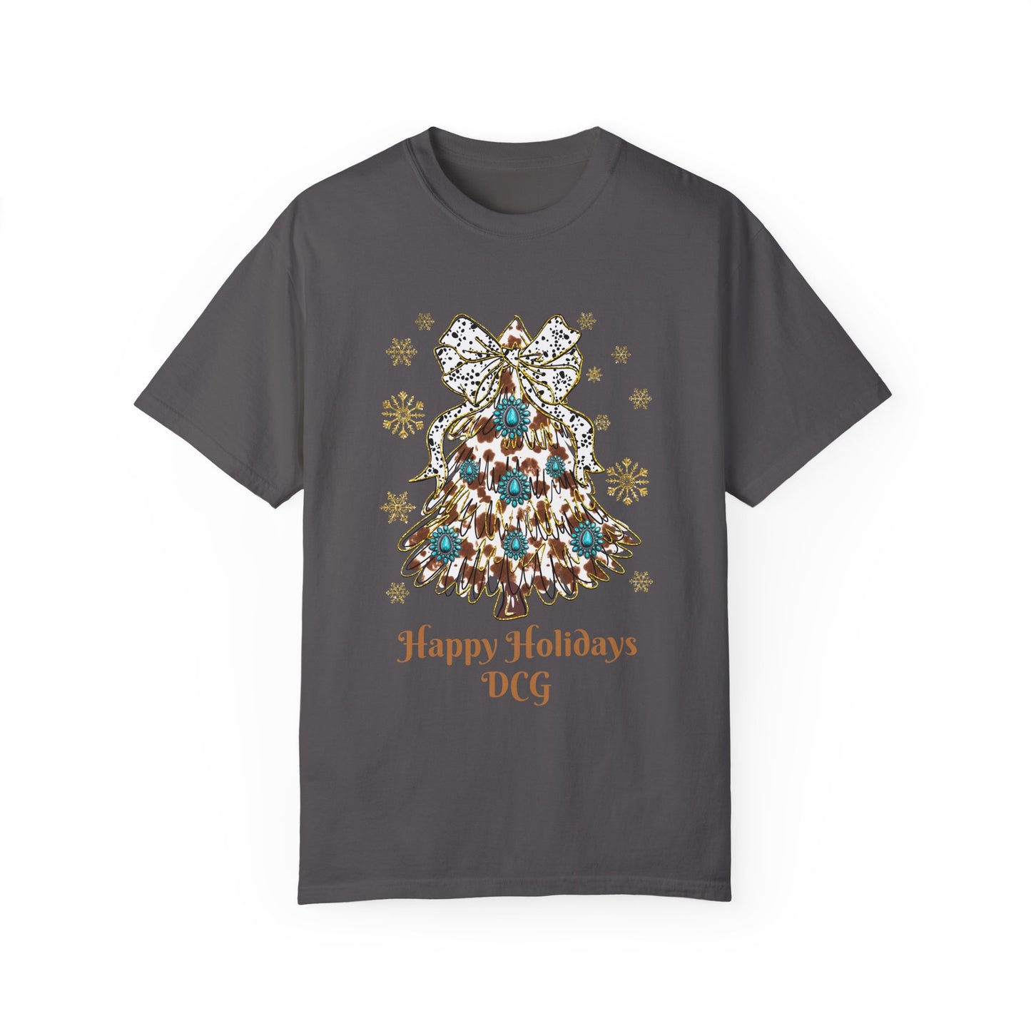 Unisex Garment-Dyed T-shirt Happy Holidays