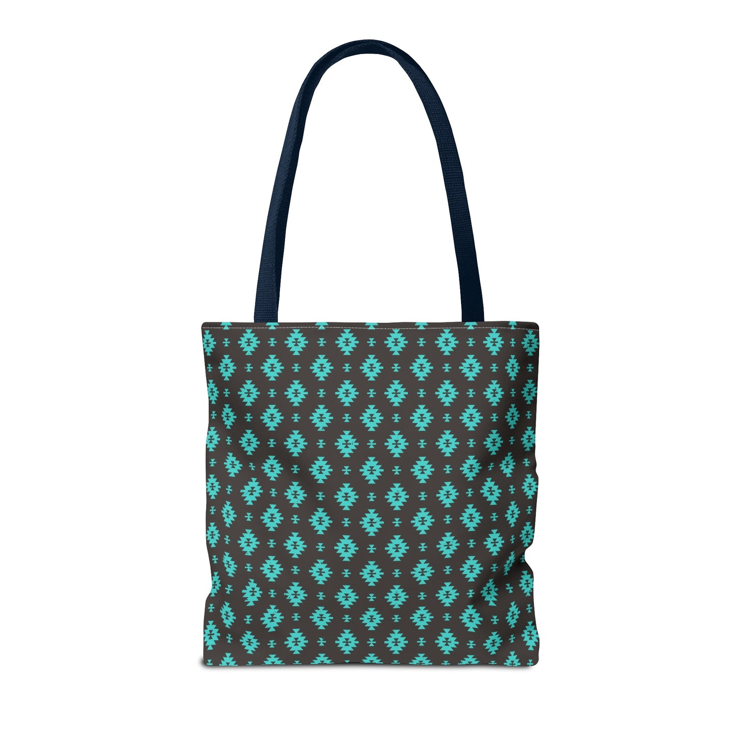 Turquoise Design Tote Bag