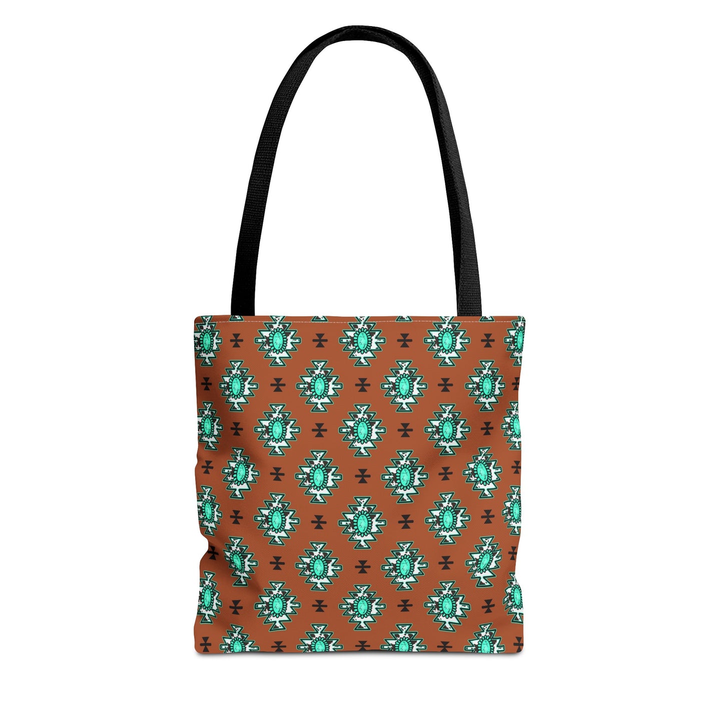 Brownie Turquoise Love Tote Bag