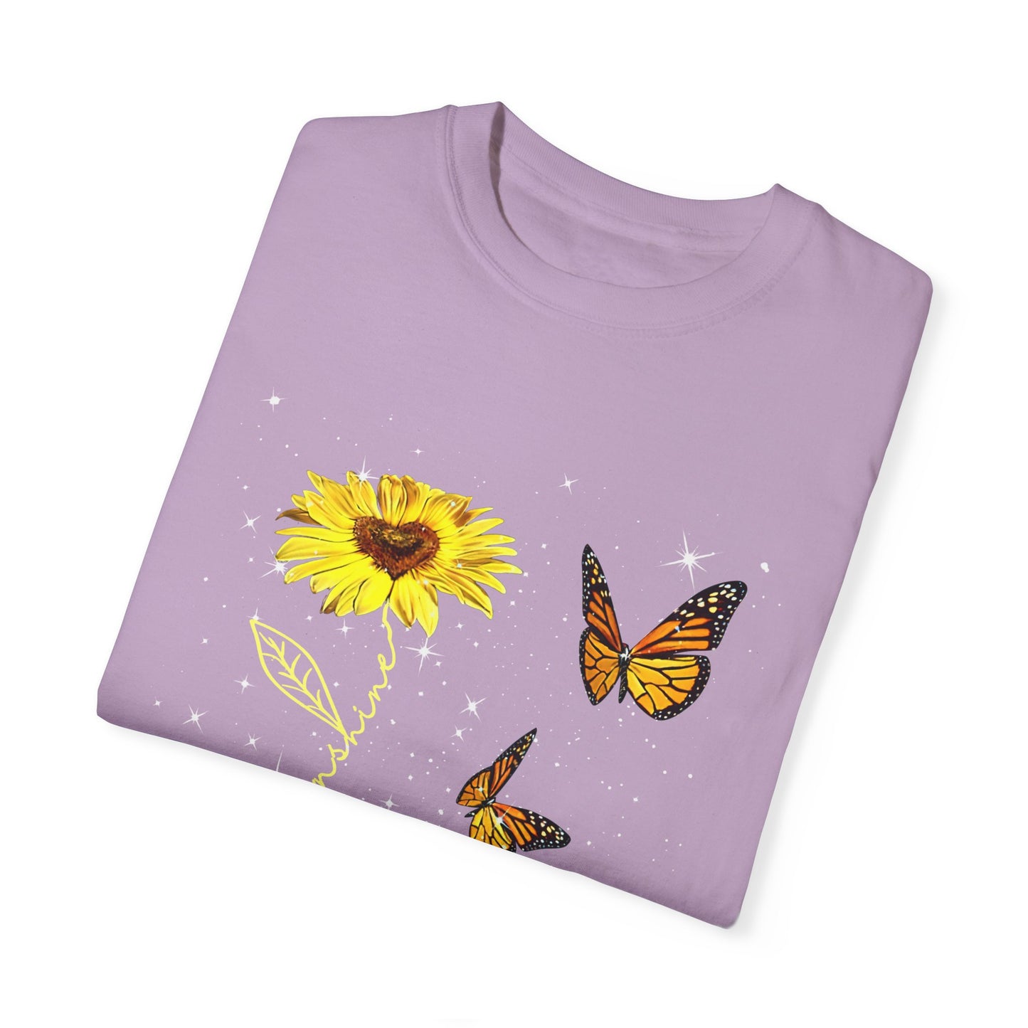 Sunflower and butterflies Tee