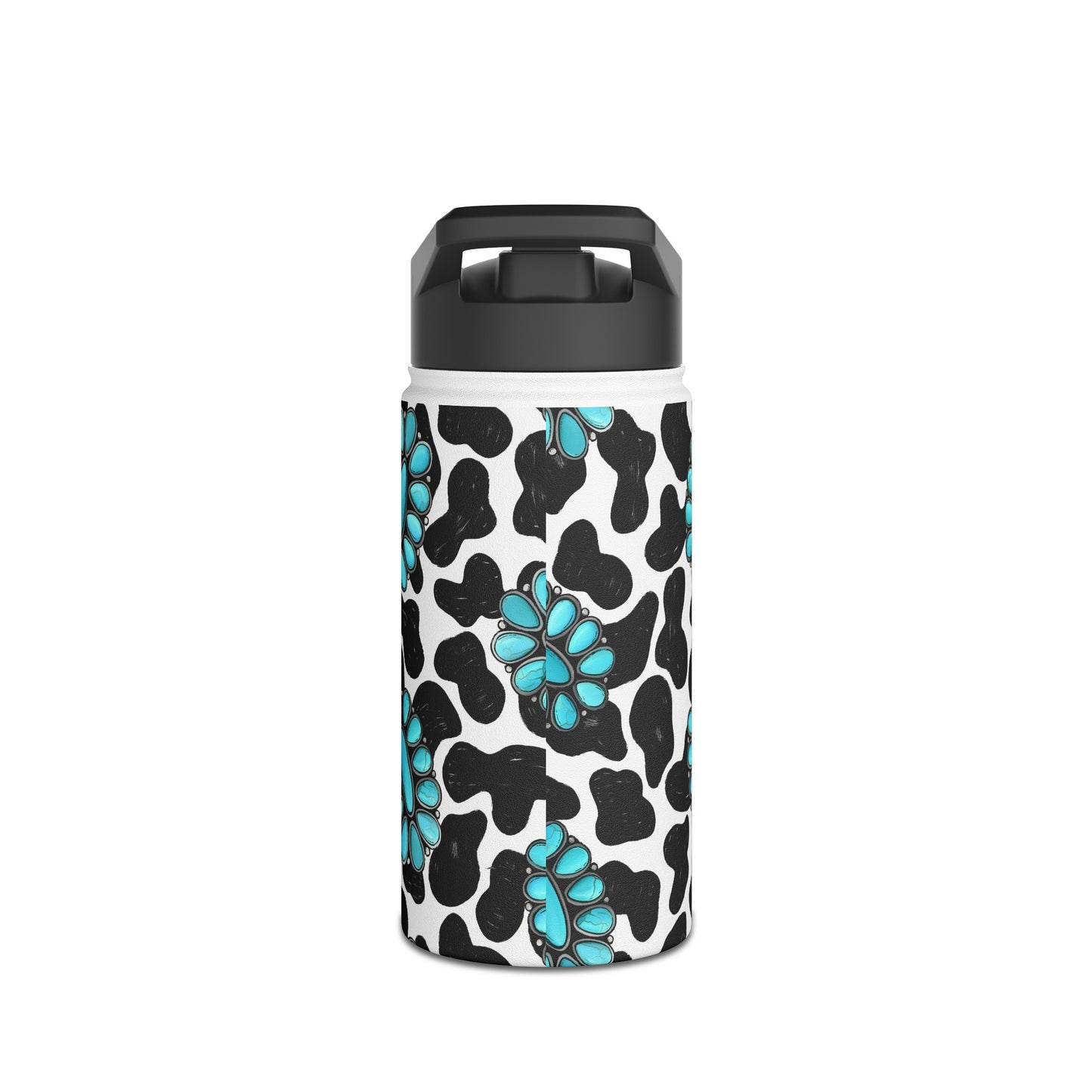 Turquoise love Stainless Steel Water Bottle