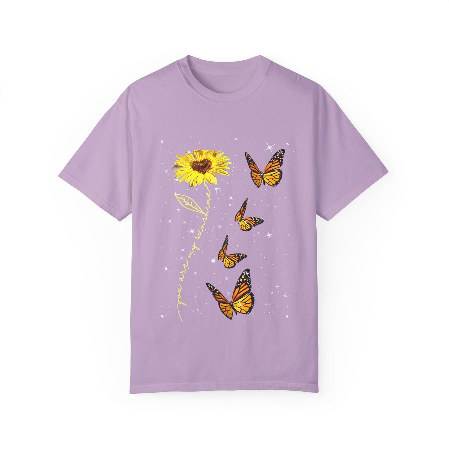 Sunflower and butterflies Tee