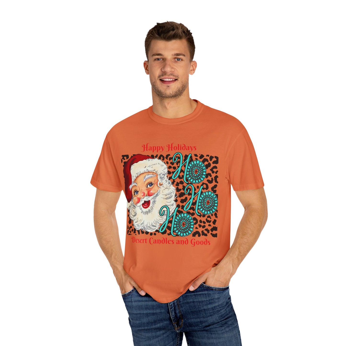 Unisex Garment-Dyed T-shirt Santa Baby